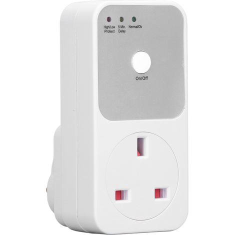 Protecteur de tension électrique prise standard UK 240V pour usage domestique dispositif de protection contre les surtensions (1/5)