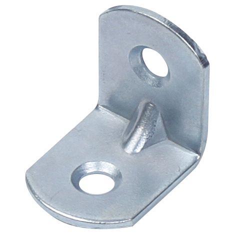 Équerre de chaise Avec extrémités arrondies Zinguée 20 x 20 x 16 mm (1/2)