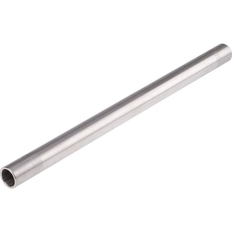 Rs Pro – Tube rond acier inoxydable 20mm x 300mm – Filetage plomberie – Pour chantiers humides – Prix pour 1