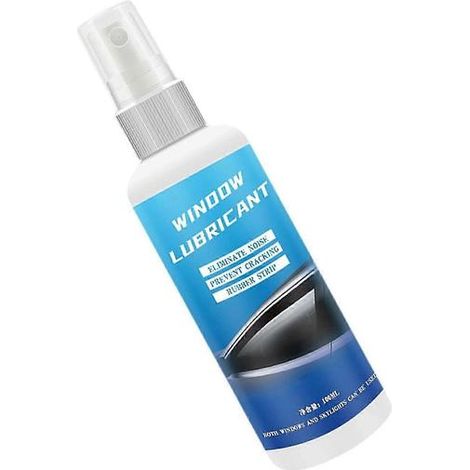 Lubrifiant silicone en spray pour joints en caoutchouc, 2 flacons de 100 ml, réduction du bruit et prévention des fissures (1/5)