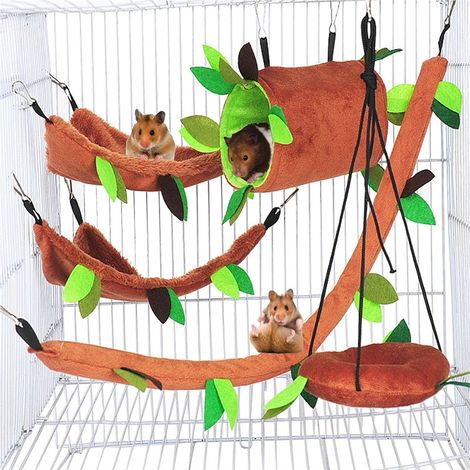 Accessoires pour cage à rongeurs, ensemble de cinq pièces (1/5)