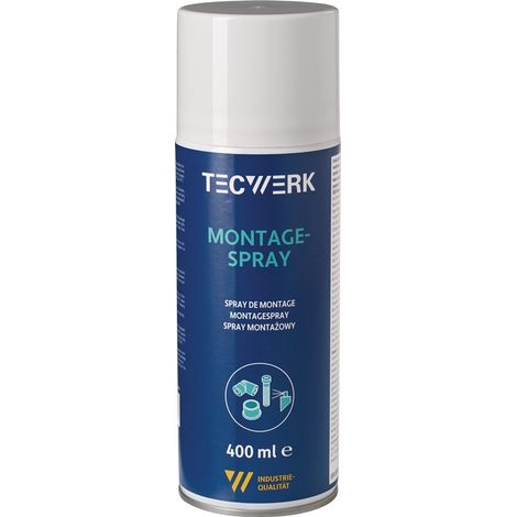 TECWERK Montagespray 400ml gelblich Spraydose TECWERK