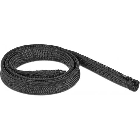 DELOCK 19103 MANCHON DE CÂBLE NOIR (1/3)