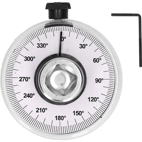 Ej.Life 360 ° Gauge d'angle de couple 1/2 pouce Rotation de rotation Testeur de mesure outil universel pour la voiture (1/5)