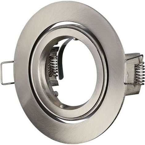 V-TAC Runder LED Einbaustrahler Halter GU10 und GU5.3 (MR16) Einstellbar (1/5)