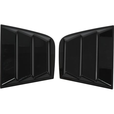 2 pièces Stores pare-soleil latéraux noirs pour fenêtres de voiture, adaptés à Dodge Charger 2015+ (1/5)
