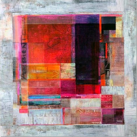Tableau abstraction artistique - 30 x 30 cm (1/3)