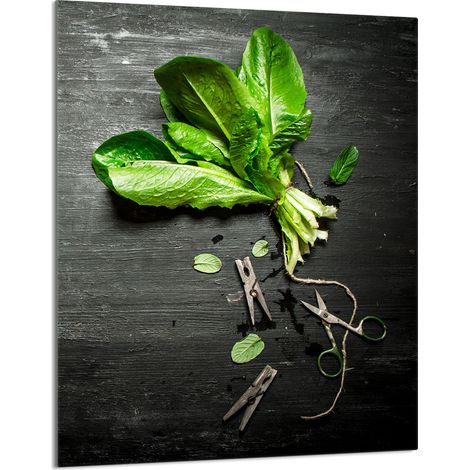 Tagliere in vetro 40x52 Basilico (1/5)