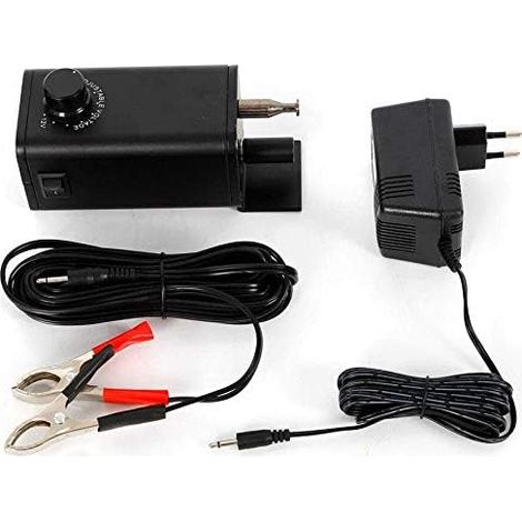 Motor para barbacoa de 15 W, motorreductor para asador de brochetas y asadores, CC 3-12 V con adaptador