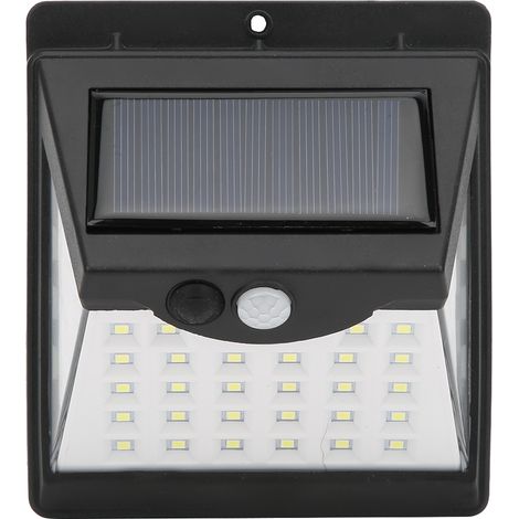 Solar-Sensor-Wandleuchte mit 40 LEDs für den Außenbereich, Hof, Flur, Einfahrt, Veranda und Garten (1/5)