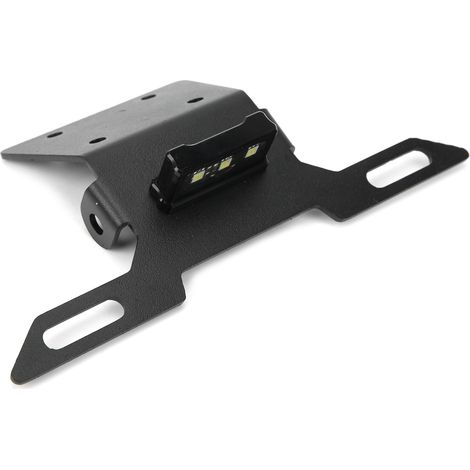 Motorradkennzeichen mit LED-Beleuchtung (1/5)