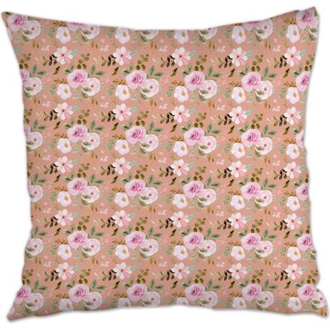 Housse de coussin carréeanti-ride pour salon chambre décoration de la saint-valentin (1/5)