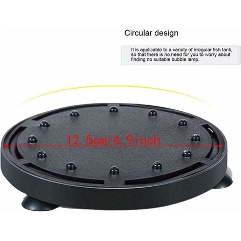 Lumière sous-marine à bulles RGB – Étanche – Changement de couleur automatique – Pour aquarium et étang – Installation facile avec ventouses (1/5)