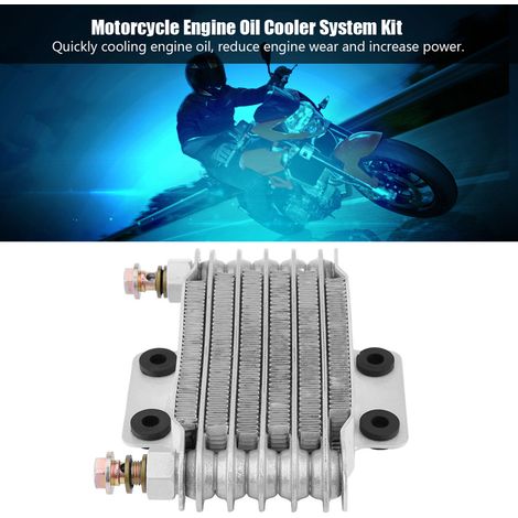 Motorölkühler-Kit für CB CG 100-250 cm³, 85 ml, silber (1/5)