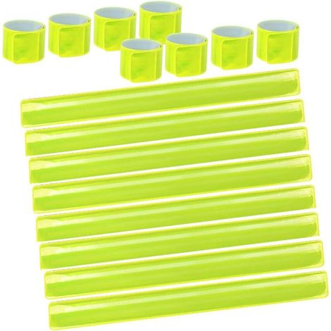 Reflektierendes Armband, reflektierendes Band, sicheres Kinderfahrrad, Hosenbein-Clip, reflektierendes, gut sichtbares Knöchel-Armband, Leuchtband (1/5)