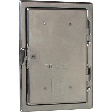 Kamintüren Möck aus Edelstahl V2A Kamin Kamintür Putztüre Lüftungstür Revisionstür 140x200