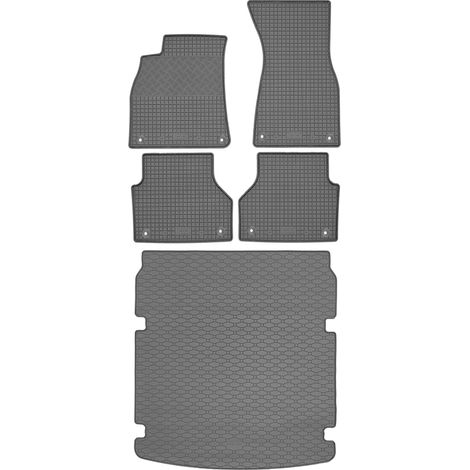 Set di tappetini in gomma per auto e tappetino per bagagliaio per Audi A7 C8 Sedan da febbraio 2018 (1/5)