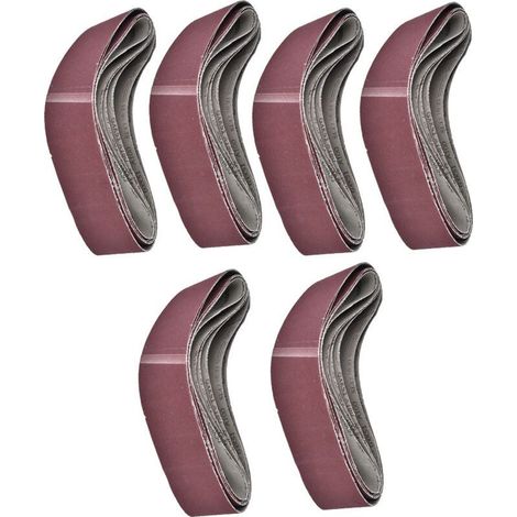 Jeffergarden 6 Stück 915x100mm Schleifband für Bandschleifer Körnung 60/80/100/120/150/180 (1/5)