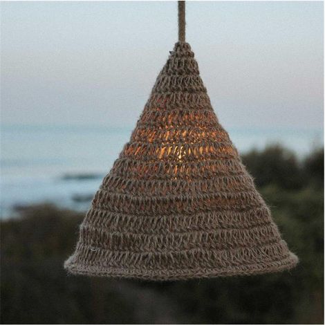 New Garden Maro Hang sospensione luminosa marrone esterno