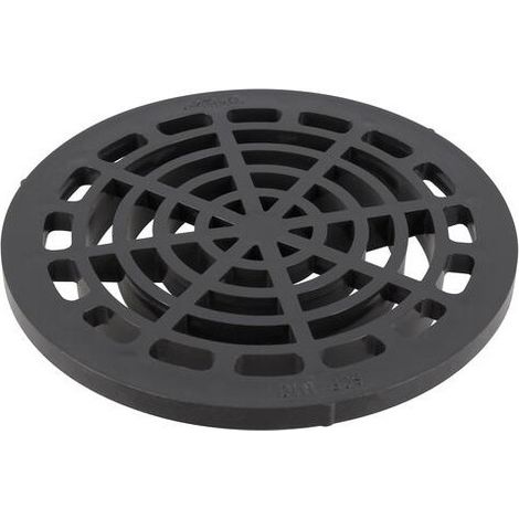 Grille siphon cour 185mm en PVC – Accessoire pour siphon de cours – Compatible avec siphon NICOLL SCP1110 (1/3)