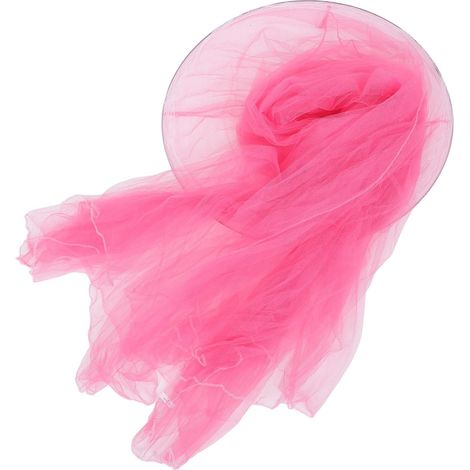 Moustiquaire ronde pour lit de princesse, modèle suspendu, rose (1/5)