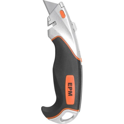 COUTEAU À LAME TRAPÉZOÏDALE ALU-T PREMIUM + 2 LAMES - E-400-0424 (1/4)