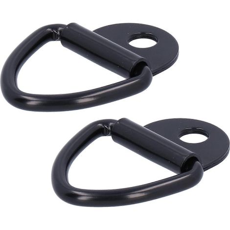 Lot de 2 points d'ancrage robustes à boulon en V, montage encastré universel pour pick-up, SUV, bateau. (1/5)