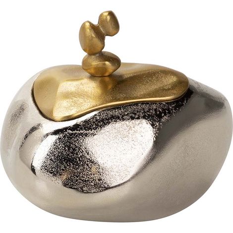 Silber/Gold Aluminium Bonbonbox 19X15X17 Cm (1/5)