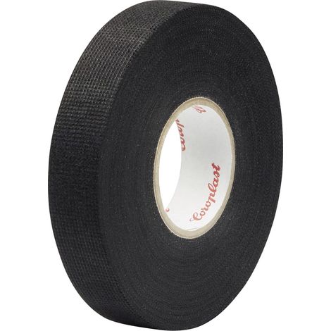 Coroplast 800 265984 Gewebeklebeband  Schwarz (L x B) 50000 mm x 50 mm 1 St.