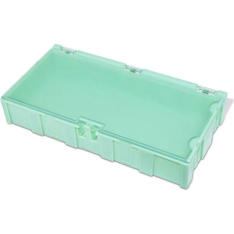 Boîte de rangement pratique en plastique pour bijoux et composants électroniques