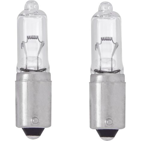 2x ampoule 12V 21W BAY9S transparent auto moto scooter universel éclairage lumière (1/2)