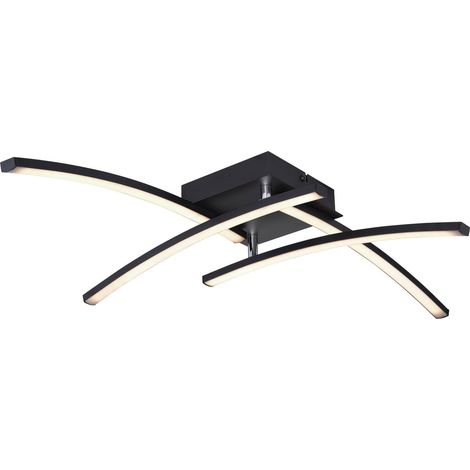 Globo - plafoniera - Tansy I - nero - metallo - LED - 67129-24 (1/5)
