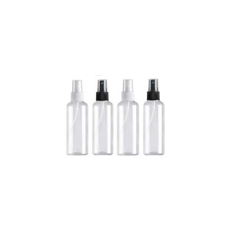 4PCS 100ml Flacon Vaporisateur, Bouteille de Voyage Vide Plastique Réutilisables Transparent Atomiseur De Poche, Bouteilles de Pulvérisation, Spray Sous-Bouteilles de Cosmétiques (1/5)