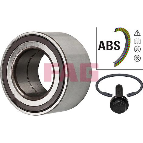 Kit de roulements de roue FAG 713 6109 30 NISSAN 2H0407627A 2H0498627 2H0498627A