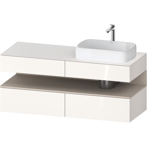 Mueble bajo consola Collection One de Duravit, 2 extraíbles, 2