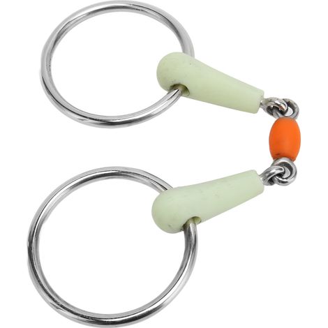 Mors de cheval à saveur de pomme, mors professionnel en acier inoxydable pour l'entraînement et l'équipement équestre (1/5)
