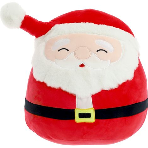 Cuscino natalizio Xmas Icons Babbo Natale rosso 40 x 40 x 10 cm Unique Living