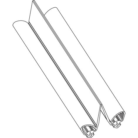 MACO HS Schlauchdichtung für Dichtungsschiene PVC, L=50 Meter, schwarz (467023) (1/3)