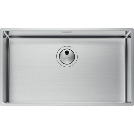 Foster S4001 Lavello Sottopiano Rettangolare Acciaio Inox 69.5x40.5 cm