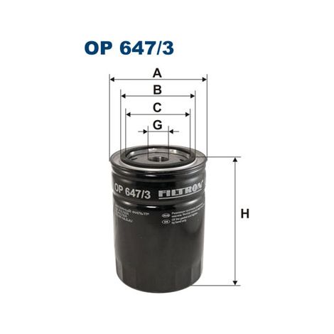 Ölfilter - John Deere 2050