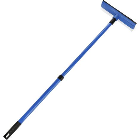 Aquariumbürsten-Set 46,5–75 cm, blau, inklusive 1x kratzfestem Schwamm und rutschfestem Griff (1/4)