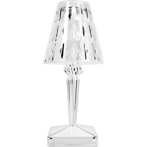 diamant dirigélampe en cristal acrylique-Modèle RGB rechargeable avec télécommande (1/5)