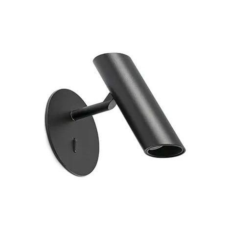 Lampada da parete LEO nera LED 43793 (1/3)