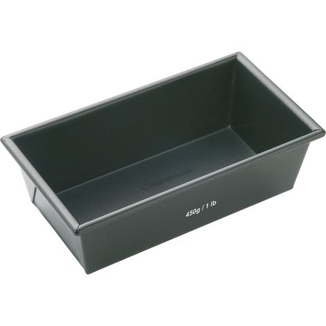 Sartén MasterClass para pan, lata de 1 libra, sartén para pan con revestimiento antiadherente, sin PFOA, PTFE ni BPA, 15 x 9 cm, 20 años de garantía, 1 unidad