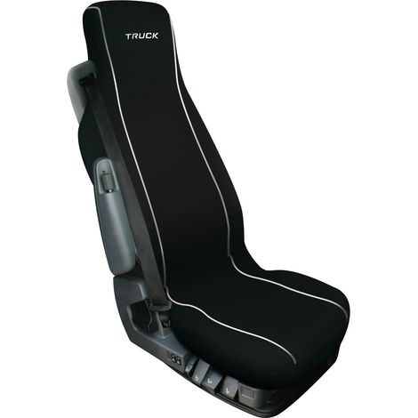 Silvia, coprisedile in cotone per camion - Nero (1/2)