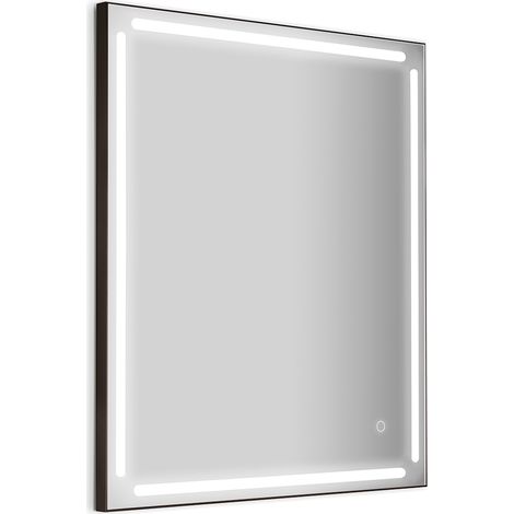 GEDY Paul specchio reversibile 60X80 con led codice prod: 000030001400000 (1/3)