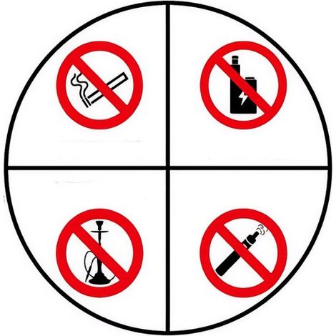 Señal prohibido a 15 metros vaper, shisha y cigarrillos electrónicos SEKURECO                         600 x 800 mm                          PVC GLASSPACK 0'7 mm (1/3)