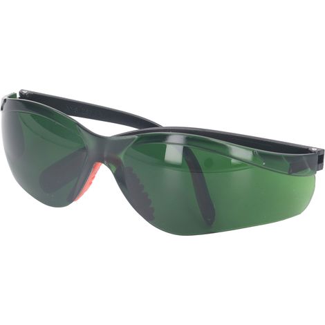 Schweißerbrille, Schutzbrille für professionelle Schweißer, UV-Schutzbrille mit hellgrünen Gläsern, IR3.0 (1/5)