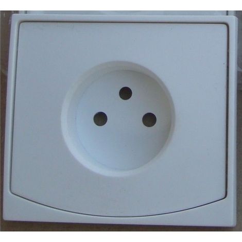 Arnould Façade 2P+E socket for ref: 61330/61331 - 2001 LIGHT - White