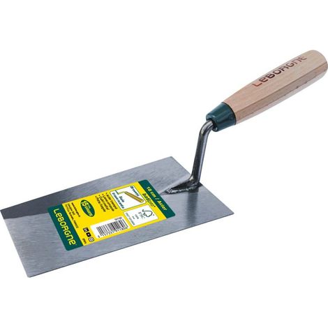 Truelle carrée Batipro® (16 cm) manche bois certifié FSC® 100 %
